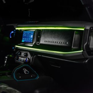 Ford Bronco LED Interior Dash Lighting Kit - ORACLE Lighting - ColorSHIFT Dynamic - Dynamic ColorSHIFT - `21-`25